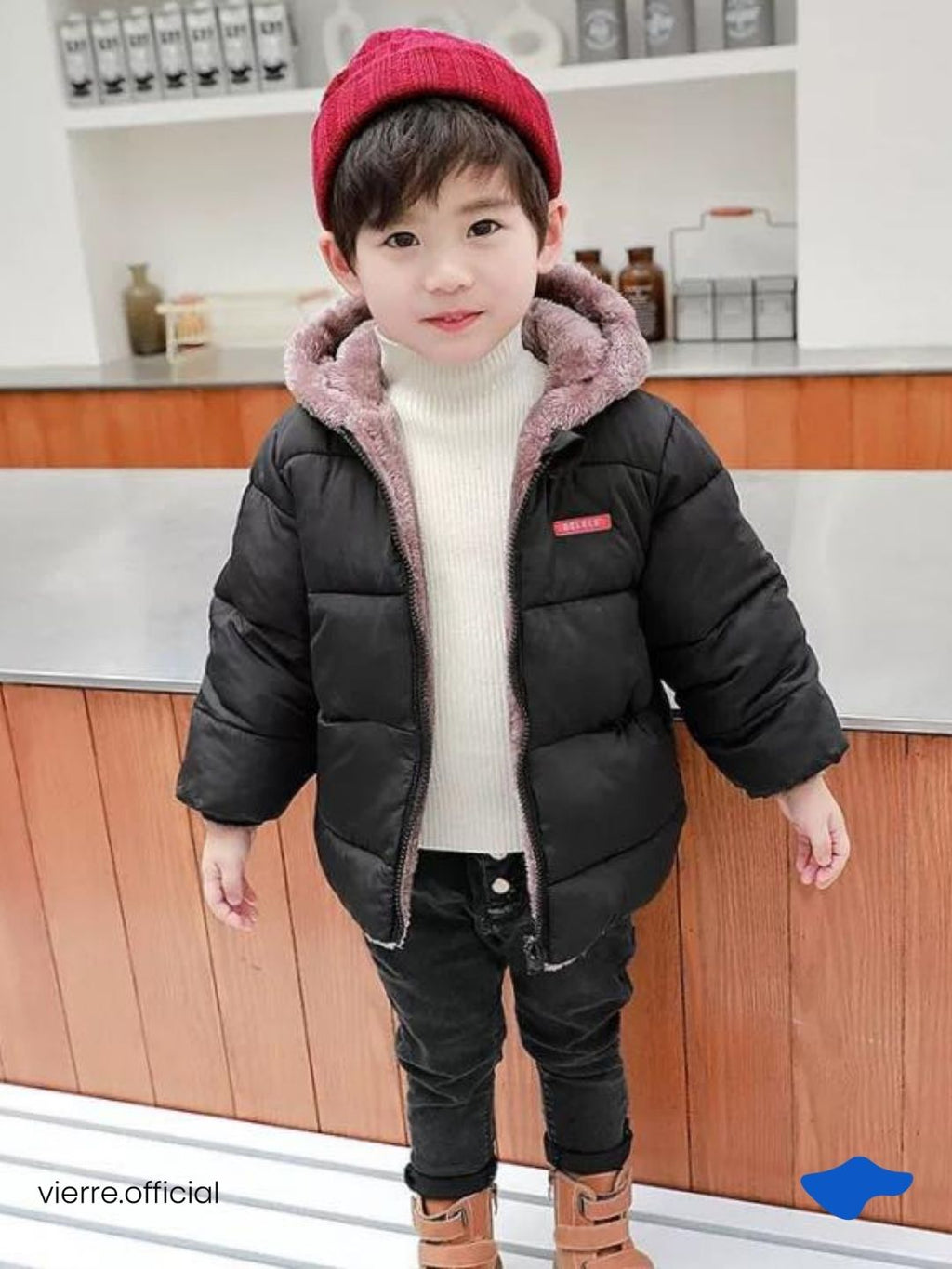 KIDS - Winter Bear Parachute Jacket