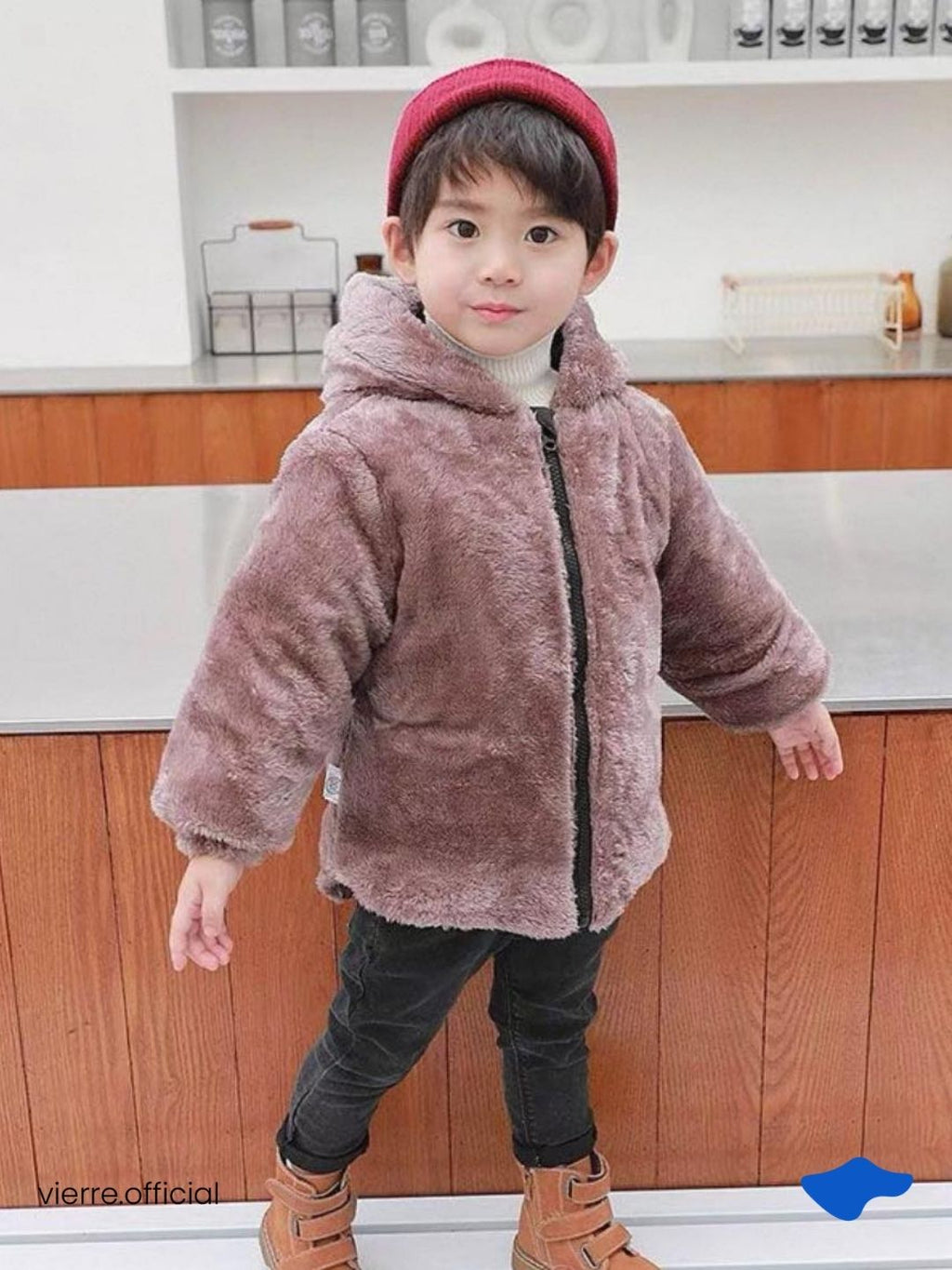 KIDS - Winter Bear Parachute Jacket