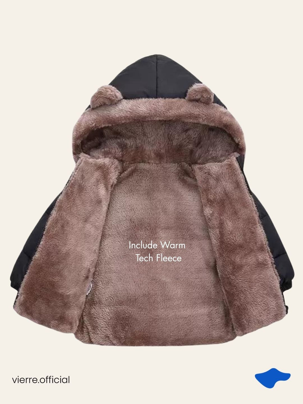KIDS - Winter Bear Parachute Jacket