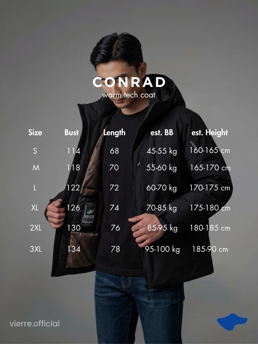 MEN - Conrad Warm Tech Coat