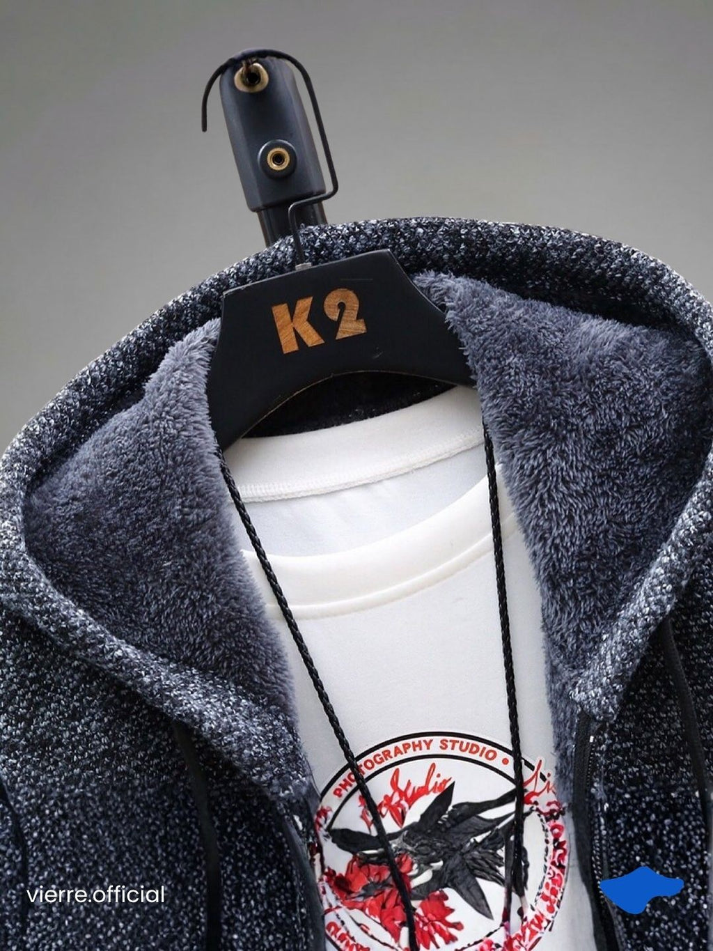 MEN - Glen Basic Warm Tech Hoodie