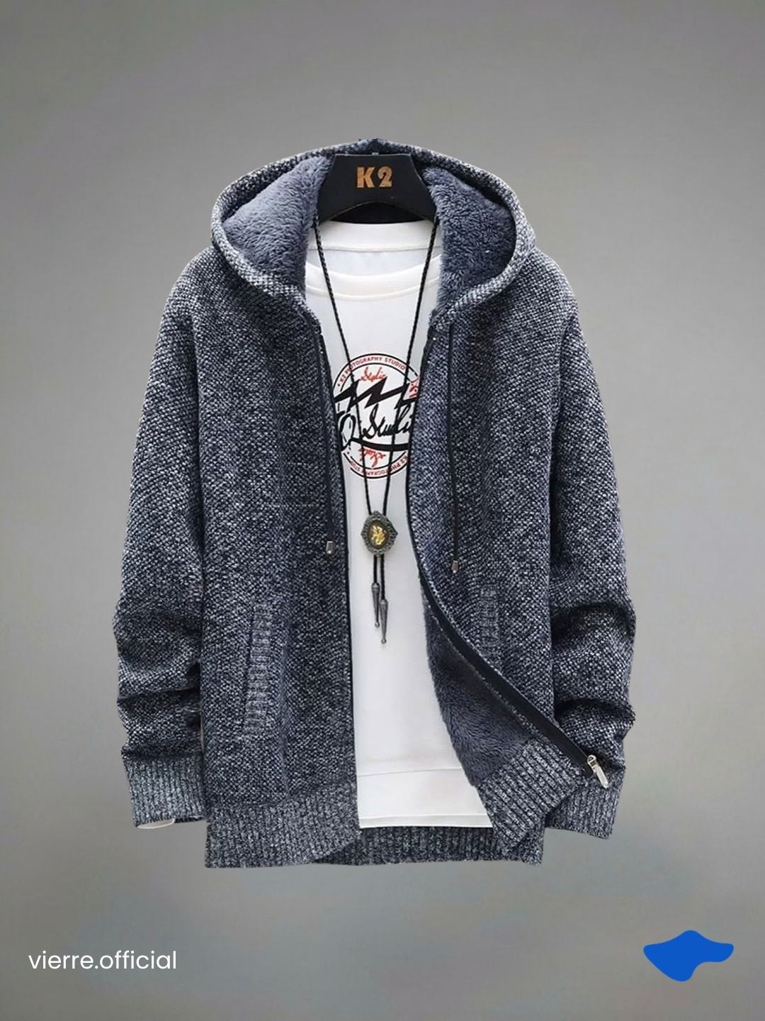 MEN - Glen Basic Warm Tech Hoodie