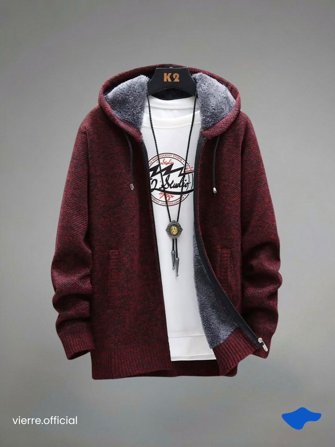 MEN - Glen Basic Warm Tech Hoodie