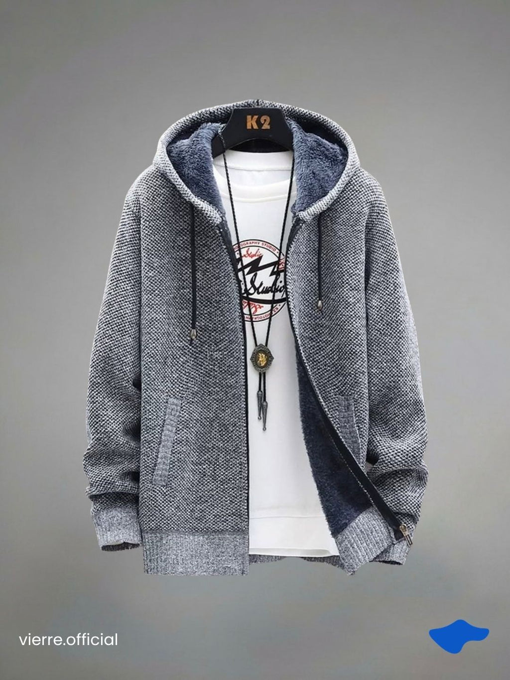 MEN - Glen Basic Warm Tech Hoodie