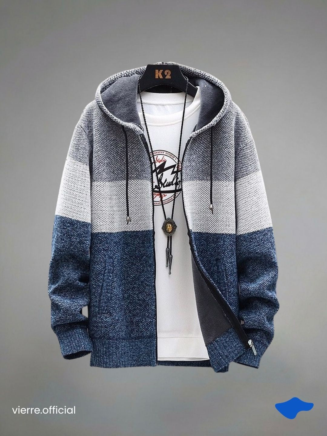 MEN - Glen Tritone Warm Tech Hoodie