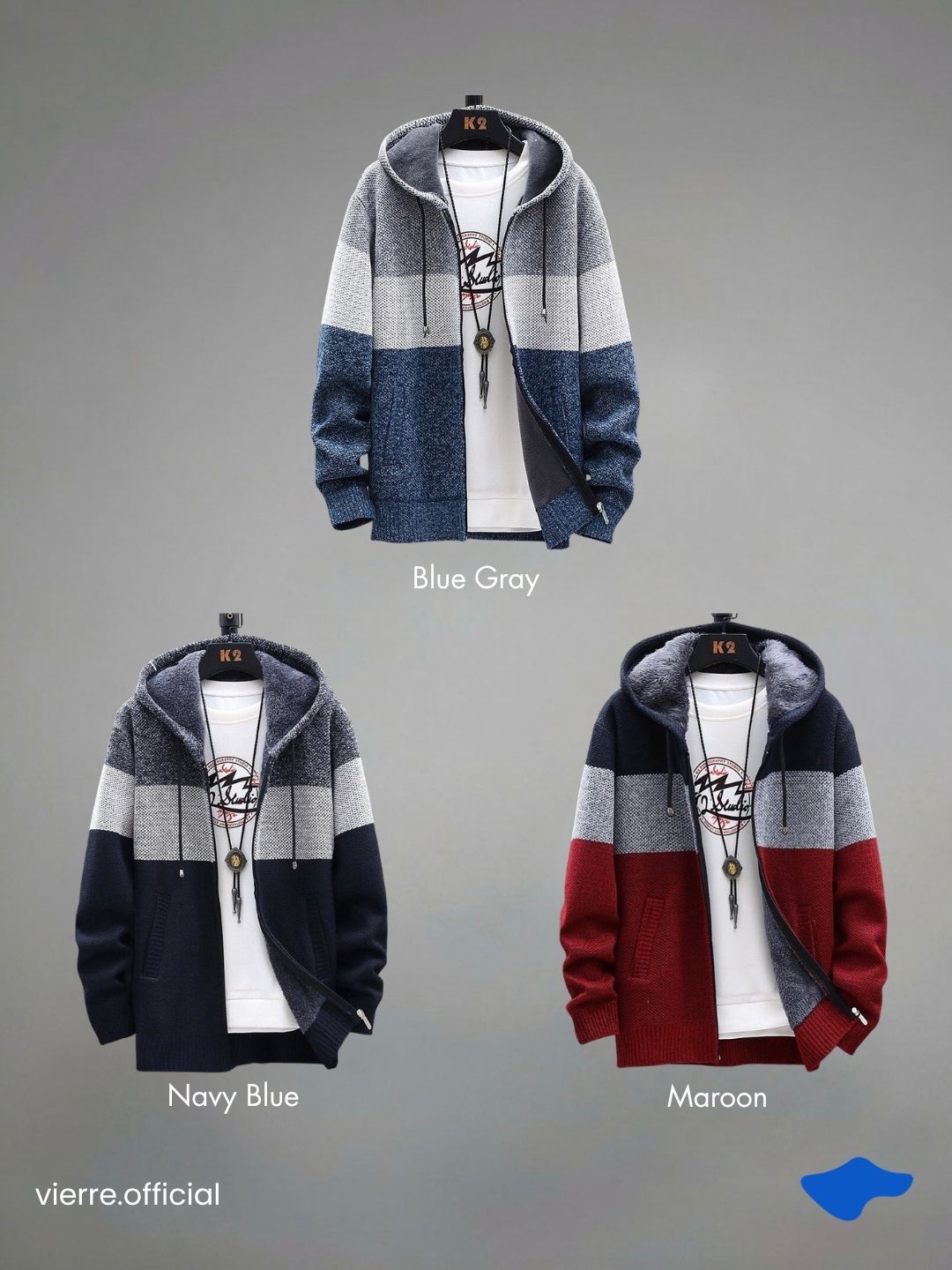 MEN - Glen Tritone Warm Tech Hoodie