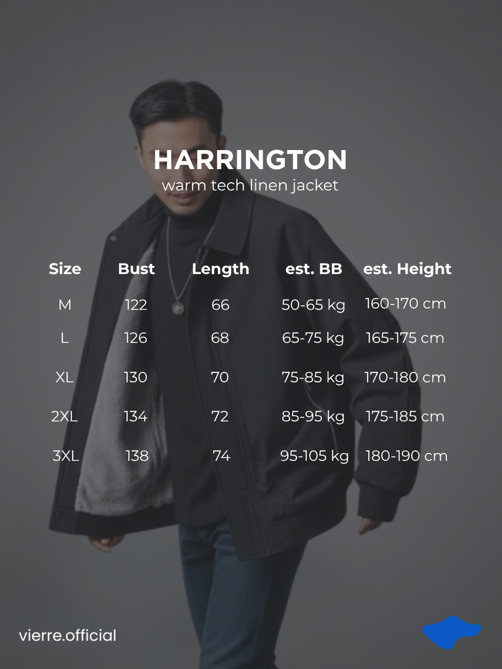 MEN - Harrington Warm Tech Linen Jacket