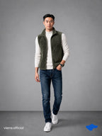 MEN - Jayden Fluffy Fur Vest Warm Tech