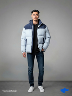 MEN - Milo Two Tone Puffed Jacket