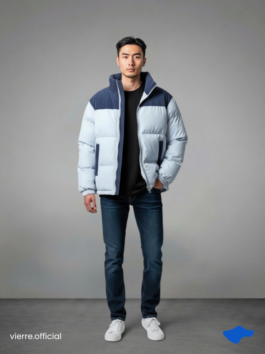 MEN - Milo Two Tone Puffed Jacket