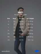 MEN - Milo Two Tone Puffed Jacket