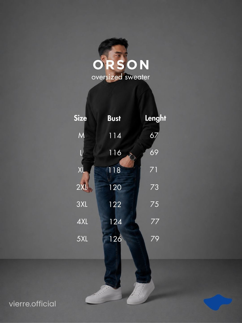 MEN - Orson Oversized Sweater Warm Tech