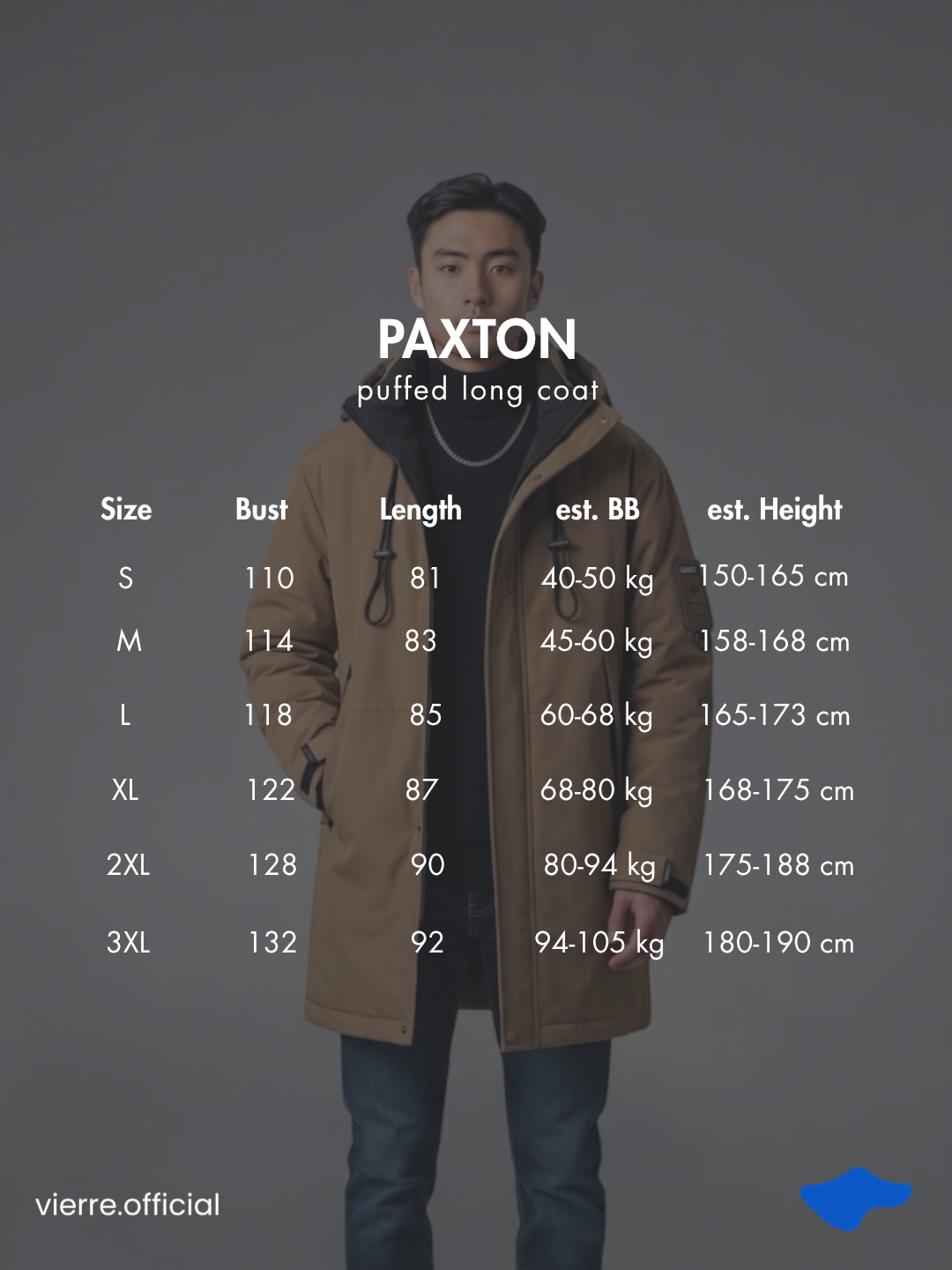 MEN - Paxton Puffed Long Coat