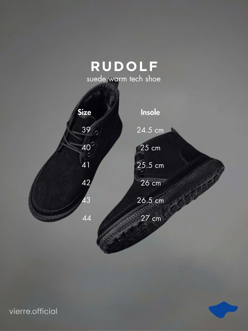 MEN - Rudolf Suede Warm Tech Shoe