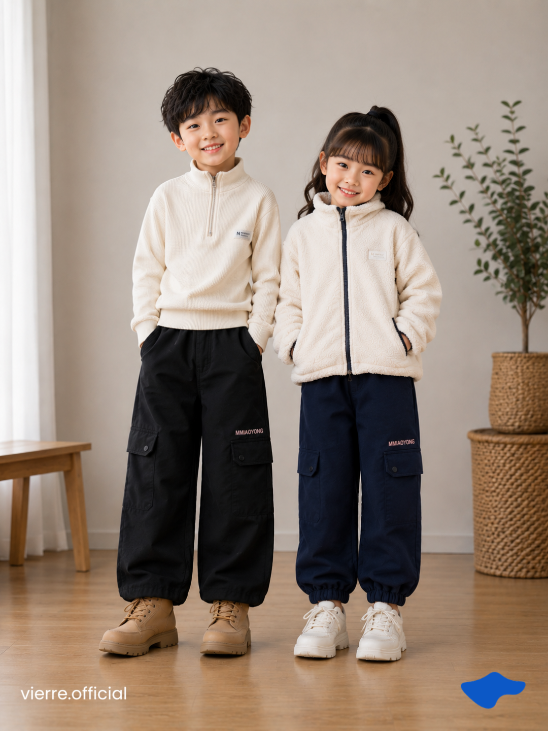 KIDS - Aspen Parachute Pants (Unisex & Water Repellent)