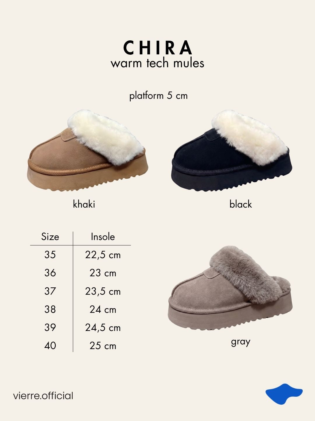 WOMAN - Chira Warm Tech Mules