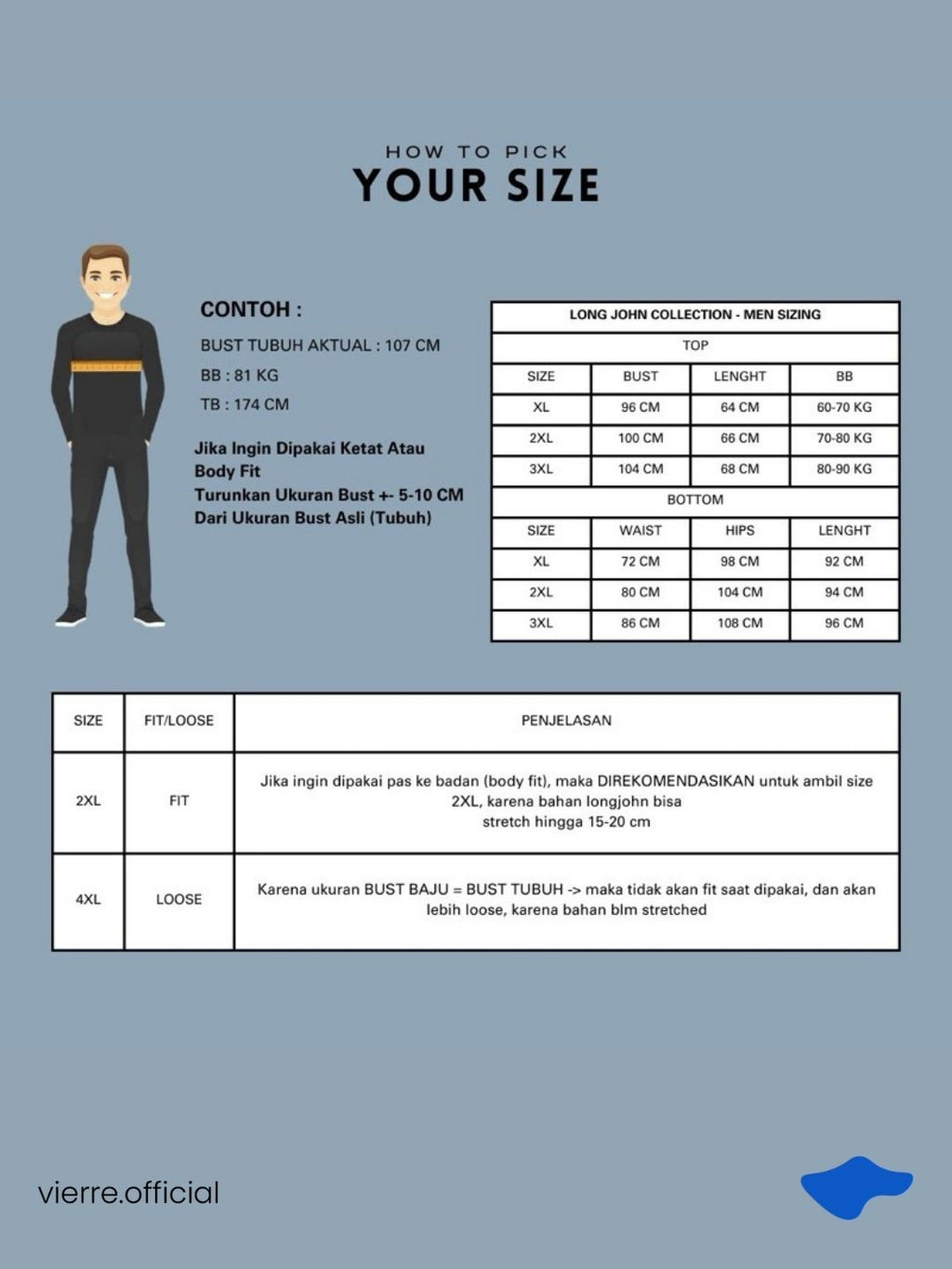 WOMAN / MAN - EXTRA Warm Tech Longjohn (SUITS FOR - 8 ~ 8°C)