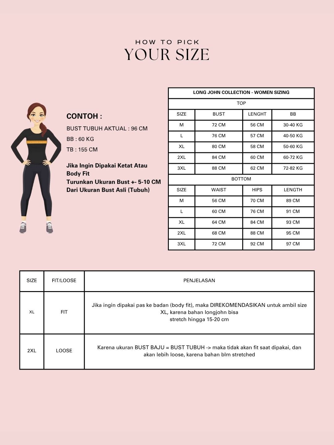 WOMAN / MAN - ULTRA Warm Tech Longjohn (Suits for -20 ~ 5°C)