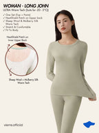 WOMAN / MAN - ULTRA Warm Tech Longjohn (Suits for -20 ~ 5°C)
